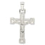 Crucifix Pendant in Sterling Silver, 28x40mm - Sophia Jewelers