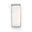 Sterling Silver E-coated Letter I Slide Charm