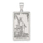 The Magician Tarot Card Pendant in Sterling Silver, 29mm - Sophia Jewelers