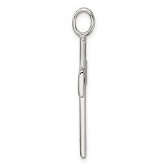 Sterling Silver Antiqued Polished Celtic Knot Cross Pendant