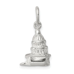 Sterling Silver Capitol Building Charm