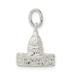 Sterling Silver Capitol Building Charm