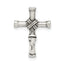 Sterling Silver Antiqued Cross Slide