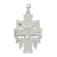 Mini Caravaca Crucifix Pendant in Sterling Silver, 26mm - Sophia Jewelers