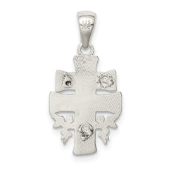 Sterling Silver Polished Mini INRI Crucifix Pendant