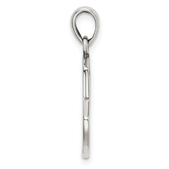 Sterling Silver I LOVE YOU TO THE MOON Antiqued Star and Moon Pendant