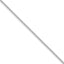 Curb Chain Necklace in Sterling Silver, 1.5mm - Sophia Jewelers
