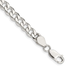 Sterling Silver 6.5mm Curb Chain