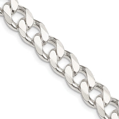 Sterling Silver 9.3mm Curb Chain