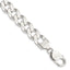 Sterling Silver Curb Chain Bracelet 11mm