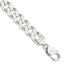 Curb Chain in Sterling Silver, 11mm, 8–28 Inch - Sophia Jewelers