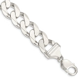Sterling Silver 14.5mm Curb Chain