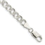 Sterling Silver Curb Chain Bracelet 5.5mm