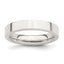 Sterling Silver 4mm Comfort Fit Flat Band