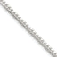 Sterling Silver Curb Chain Necklace 3.4mm