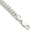 Sterling Silver Curb Chain Bracelet 6.4mm