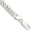 Sterling Silver 7.0mm Polished Domed Curb Chain