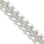 Sterling Silver Curb Chain Necklace 10.7mm