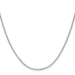 Sterling Silver 1.3mm 8 Sided D/C Double Spiga Chain