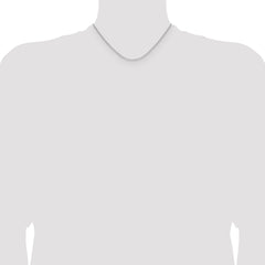 Sterling Silver 1.3mm 8 Sided D/C Double Spiga Chain