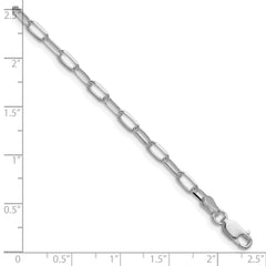 Sterling Silver Rhodium-plated 3.15mm D/C Forzantine Chain
