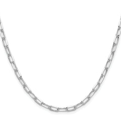 Sterling Silver Rhodium-plated 3.85mm D/C Forzantine Chain