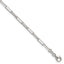 Sterling Silver 3.1mm D/C Paperclip Chain
