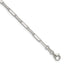 Sterling Silver Diamond-Cut Paperclip Chain Necklace 3.1mm