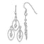 Beaded Dangle Earrings in Sterling Silver, 18mm - Sophia Jewelers