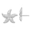 Starfish Stud Earrings in Sterling Silver, 24mm - Sophia Jewelers