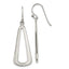 Teardrop Shephard Hook Dangle Earrings in Sterling Silver - Sophia Jewelers