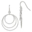 Triple Circle Dangle Earrings in Sterling Silver - Sophia Jewelers