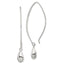 Fancy Dangle Earrings in Sterling Silver - Sophia Jewelers