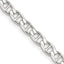 Sterling Silver Diamond-Cut Anchor Chain Necklace 4.65mm