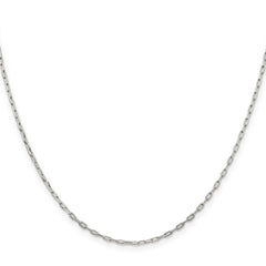 Sterling Silver 1.75mm Elongated Open Link Chain