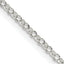 Sterling Silver 2mm Rolo Chain With Extension ext.