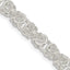 Sterling Silver 5.5mm Rounded Byzantine Chain