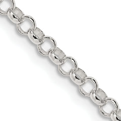 Sterling Silver 3.5mm Rolo Chain