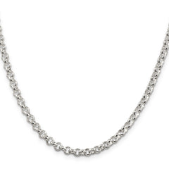 Sterling Silver 4.6mm Rolo Chain