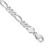 Figaro Chain in Sterling Silver, 8mm, 7–36 Inch - Sophia Jewelers