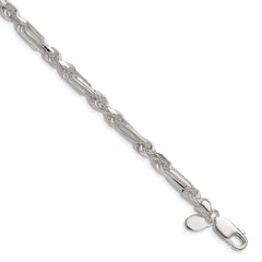 Sterling Silver 4.75mm D/C Figarope Chain