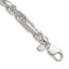 Sterling Silver 8mm D/C Figarope Chain - Sophia Jewelers