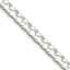 Sterling Silver Diamond-Cut Curb Chain Necklace 5.75mm