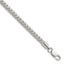 Diamond-Cut Franco Chain Necklace in Sterling Silver, 7–30 Inch - Sophia Jewelers