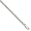 Diamond-Cut Franco Chain Necklace in Sterling Silver, 7–30 Inch - Sophia Jewelers