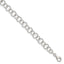 Cable Chain Anklet in Sterling Silver, 8mm, 10 Inch - Sophia Jewelers