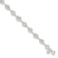 Fancy Chain Anklet in Sterling Silver, 7mm, 10 Inch - Sophia Jewelers