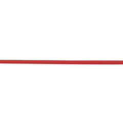 Sterling Silver 18inch 2mm Strawberry Rubber Cord Necklace