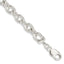 Fancy Link Bracelet in Sterling Silver, 8.85mm, 7.5 Inch - Sophia Jewelers