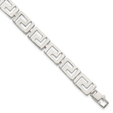 Sterling Silver Greek Key Bracelet